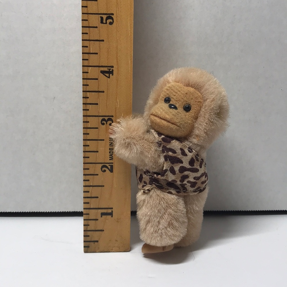 Monkey Gripper Grabber Clip On Plush 4”